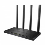 TP-Link Archer C6 AC1200 Dual Band Wireless MU-MIMO Gigabit Router with 4 Fixed Omni Directional Antennas, 1Y