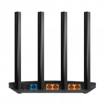 TP-Link Archer C6 AC1200 Dual Band Wireless MU-MIMO Gigabit Router with 4 Fixed Omni Directional Antennas, 1Y